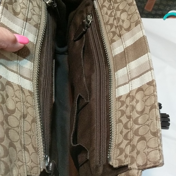 Coach Candace Signature Handbag - Picture 5 of 6